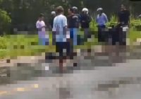 Pengendara Sepeda Motor Terkapar di Pengayuan
