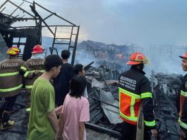 18 Rumah Terbakar di Pahandut, Total Kerugian Capai Rp 1,8 Miliar