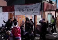 Sekelompok Remaja di Jalan Keramat Raya Dibubarkan Polisi