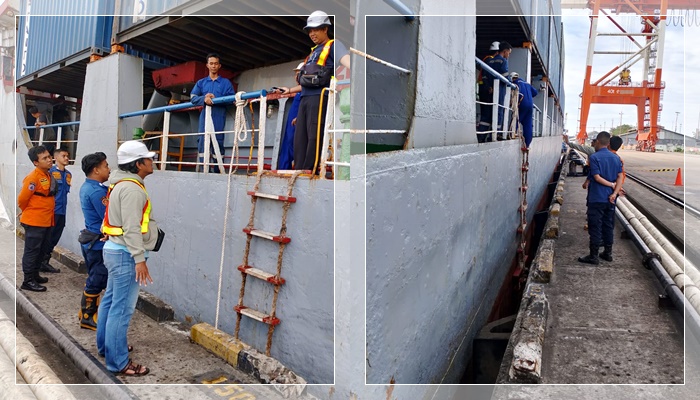 KRONOLOGI Pria Terjatuh ke Sungai Barito saat Turun dari Kapal di Dermaga Peti Kemas, Diduga Tergelincir!