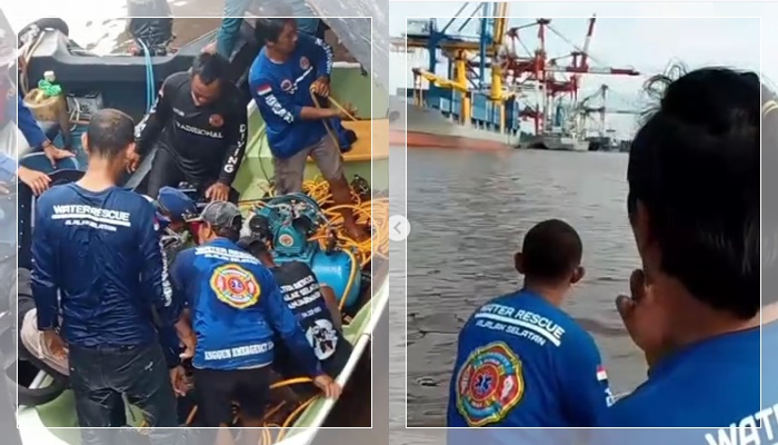 Pria Terjatuh ke Sungai Barito Ditemukan Tak Bernyawa, 15 Menit Pencarian di Dermaga Peti Kemas