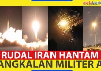 VIDEO - Rudal Iran Hantam Pangkalan Militer AS di Qatar, Trump: Respons yang sangat Lemah!