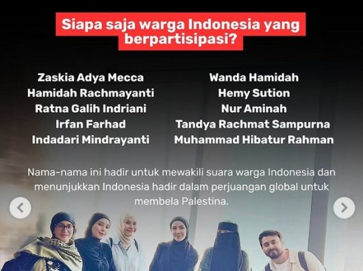 Tim Indonesia di Global March to Gaza Putuskan Pulang ke Tanah Air