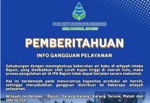 Banjir dan Air Keruh di Desa Sungai Bakar, Air Leding di Bajuin dan Sejumlah Wilayah Lainnya Mati