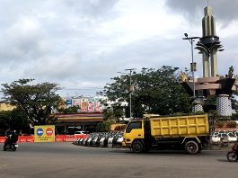 Jalan A. Yani Km. 31 Banjarbaru Ditutup, Truk Dilarang Lewat Jalan Trikora di Jam Sibuk