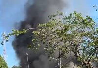 Rumah Terbakar di Desa Jalamu Kabupaten Banjar, Api Berhasil Dipadamkan Warga