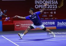 Alwi Farhan Taklukan Prannoy, Lolos ke 16 Besar Indonesia Open 2025