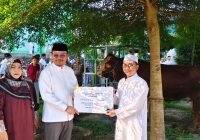 Masjid Agung Al Munawwarah Banjarbaru Terima Sapi Kurban 933 Kg dari Presiden Prabowo