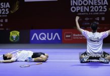 Kejutan Besar! Sabar/Reza Singkirkan Unggulan 1 Malaysia dan Lolos ke Semifinal Indonesia Open 2025