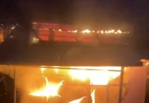 Bangunan di Anjir Km. 10 Luluh Lantak Dilumat Api