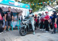 PT. STSJ Genjot Penjualan Gear Ultima di Yamaha Grebek Pasar Rame di Siring