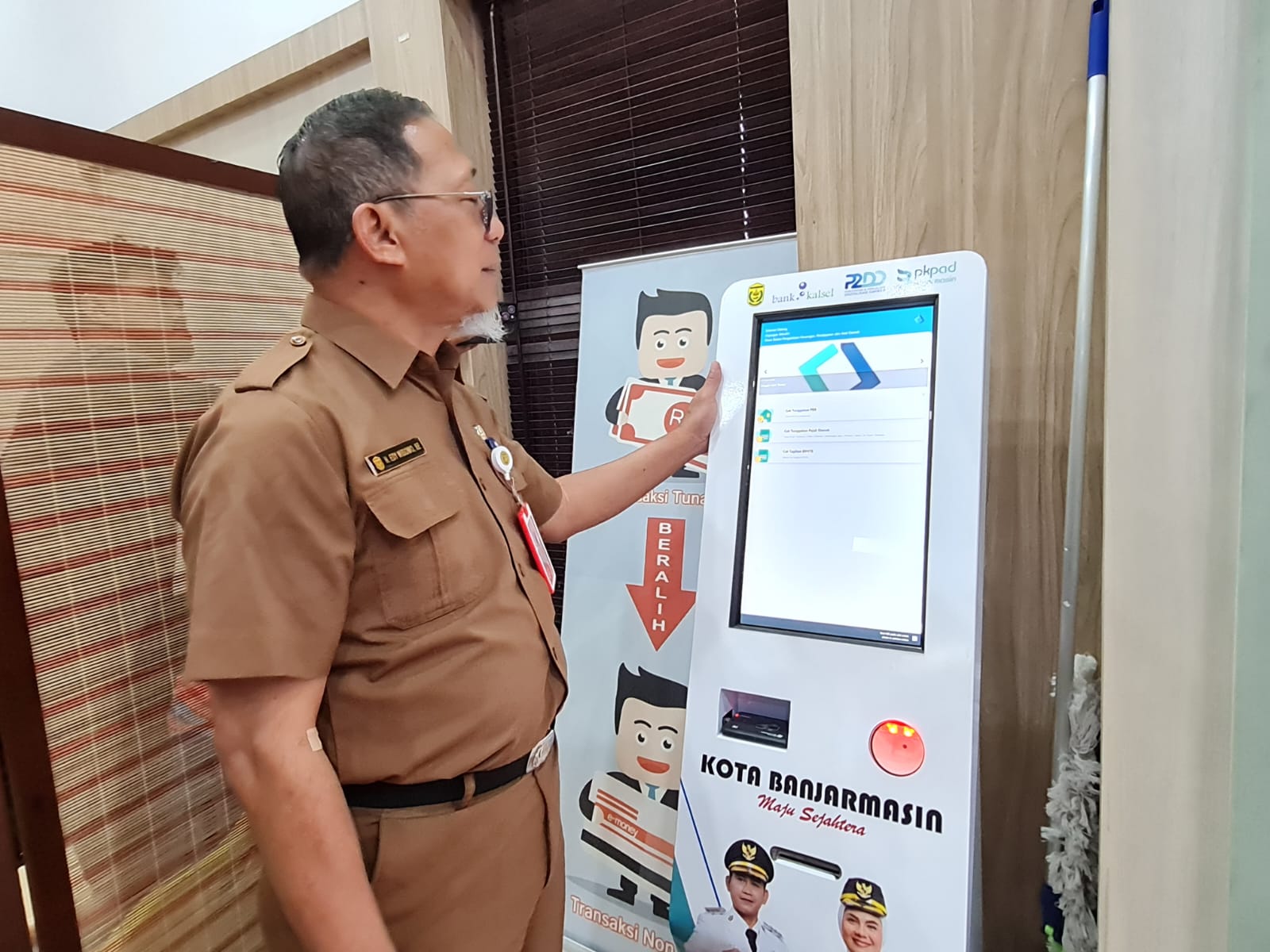 BPKPAD Banjarmasin Siapkan 3 M-Kios, Warga Bisa Bayar Pajak di Mal hingga Tempat Wisata