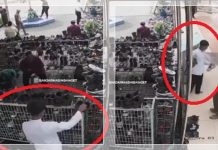 GEGER di Masjid Raya Banjarmasin! 6 Sandal Crocs Raib Dicuri Bocah Berseragam Sekolah, Aksi Terekam CCTV!