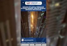 VIDEO - Gedung 67 Lantai Terbakar di Dubai Marina, Ribuan Warga Berhasil Dievakuasi