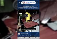 VIDEO - Viral! Mobil Diduga Dikendarai Emak-emak “Terbang” dan Mendarat di Atap Rumah Warga