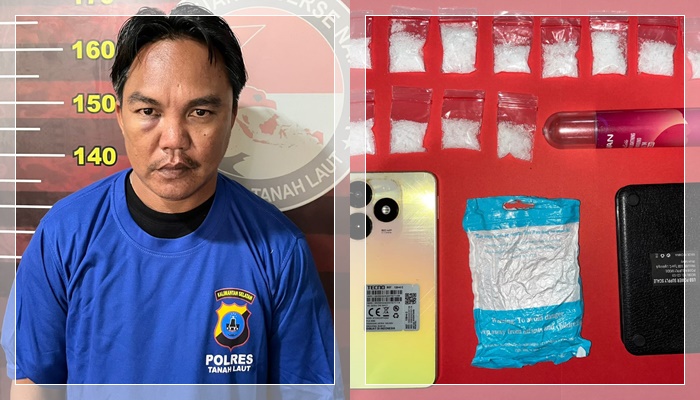 Terbongkar! Jaringan Sabu di Batakan Digulung Polisi, Belasan Paket Disembunyikan dalam Timbunan Pasir