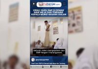 VIDEO - Viral! Guru SMP di Demak Naik Meja dan Tendang Kepala Murid Gegara Siulan