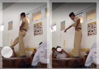 VIDEO VIRAL! Guru IPA Naik ke Atas Meja Injak Wajah Siswa, Netizen: "Jewer Aja, Jangan Pakai Kaki"