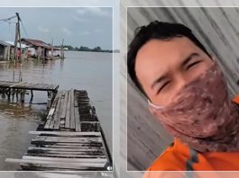 VIRAL! Ojol Antar Pesanan Lewati Titian Ekstrem Pulau Bromo, Netizen: “Upahmu Ganal di Surga, Mang!”