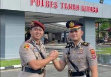 Kasat Reskrim Polres Tanah Bumbu Resmi Berganti! AKP Taufan Gantikan AKP Agung dalam Upacara Sertijab