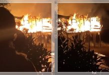 Korsleting Listrik Diduga Picu Kebakaran di Basirih Hulu Samuda, Warga Panik Selamatkan Diri