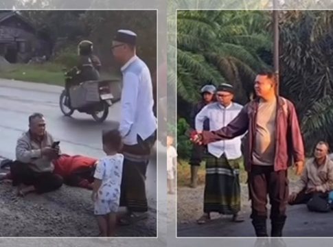 VIDEO VIRAL! Suami Terduduk Lemas di Samping Istri Tercinta yang Tewas di Jalan, Tangis Netizen Pecah: “Cinta Sejati Itu Nyata”