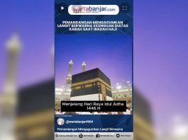 VIDEO - Pemandangan Mengagumkan Langit Berwarna Keunguan Diatas Kabah Saat Ibadah Haji