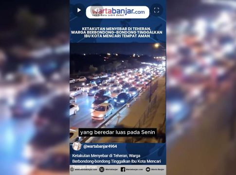 VIDEO - Ketakutan Menyebar di Teheran, Warga Berbondong-bondong Tinggalkan Ibu Kota Mencari Tempat Aman