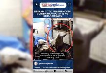 VIDEO - Terekam CCTV, Pria Berhoodie Curi Bawang Putih 18 Kg di Banjarbaru