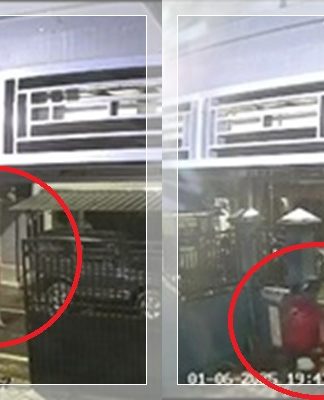 Terekam CCTV! Maling Sepeda Listrik di Banjarmasin Beraksi Santai Buka Pagar dan Gondol Motor