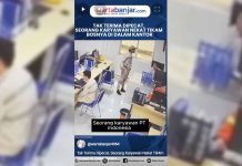 VIDEO - Tak Terima Dipecat, Seorang Karyawan Nekat Tikam Bosnya di Dalam Kantor