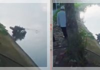 Motor Matik Ditemukan di Irigasi Martapura, Warga Bingung hingga Pagi Pemilik Masih Misterius