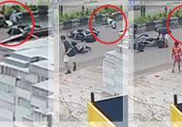 DETIK-DETIK! Pa Ogah di Sampit Terlempar dan Tewas Usai Disambar Motor Saat Menyeberang Jalan