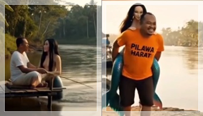 VIRAL! Video AI "Amang Nyari Papuyu Bagincu" Bikin Netizen Ngakak: “Kukira Hantu Banyu!”