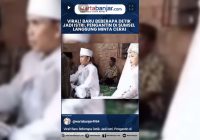 VIDEO - Viral! Baru Beberapa Detik Jadi Istri, Pengantin di Sumsel Langsung Minta Cerai