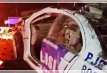 VIRAL! Aksi Kejar-kejaran Polisi dan Mobil Pembawa Rokok Ilegal Berujung Tabrakan Hebat di Bangkalan
