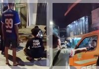 GEGER! Temuan Pria Bersimbah Darah di Depan Kelenteng Pasarbaru Banjarmasin, Korban Perkelahian!