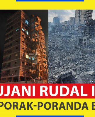 VIDEO - Tel Aviv Porak-poranda Bak Gaza, Serangan Rudal Iran Bikin Israel Menjerit
