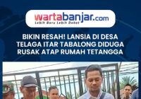 VIDEO - BIKIN RESAH! Lansia di Desa Telaga Itar Tabalong Diduga Rusak Atap Rumah Tetangga