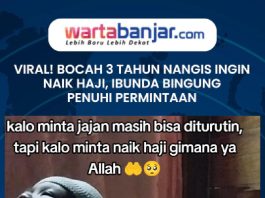 VIDEO - Viral! Bocah 3 Tahun Nangis Ingin Naik Haji, Ibunda Bingung Penuhi Permintaan
