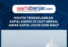 VIDEO - Houthi Tenggelamkan Kapal Kargo di Laut Merah, Awak Kapal Lolos dari Maut