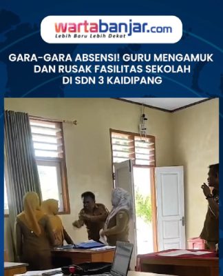 VIDEO - GARA-GARA ABSENSI! Guru Mengamuk dan Rusak Fasilitas Sekolah di SDN 3 Kaidipang