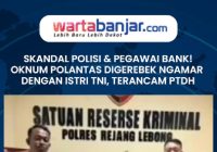 VIDEO - Skandal Polisi & Pegawai Bank! Oknum Polantas Digerebek Ngamar dengan Istri TNI, Terancam PTDH