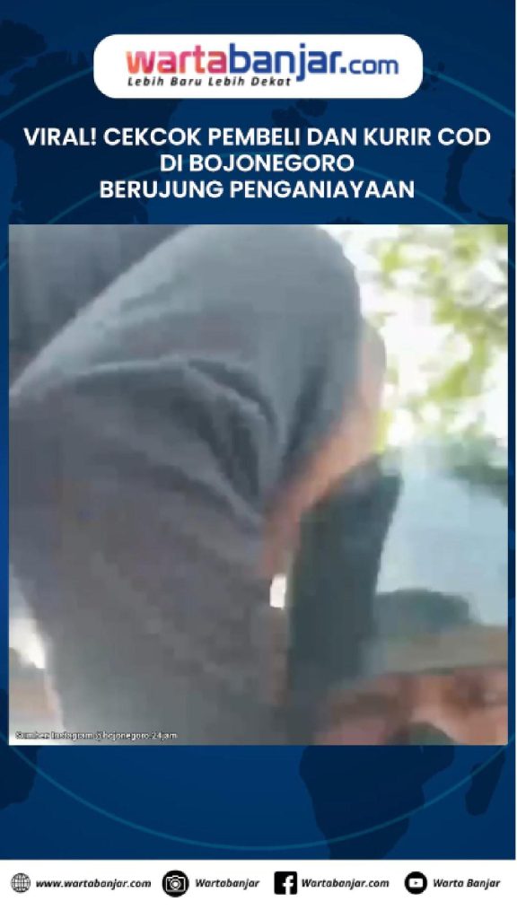 VIDEO - Viral! Cekcok Pembeli dan Kurir COD di Bojonegoro Berujung Penganiayaan