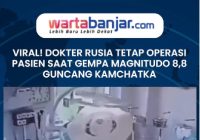 VIDEO - Viral! Dokter Rusia Tetap Operasi Pasien Saat Gempa Magnitudo 8,8 Guncang Kamchatka