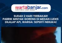 VIDEO - SUDAH 2 HARI TERBAKAR! Pabrik Minyak Goreng di Medan Ludes Dilalap Api, Warga: Seperti Neraka!