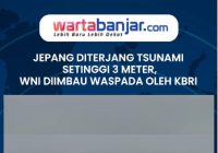 VIDEO - Jepang Diterjang Tsunami Setinggi 3 Meter, WNI Diimbau Waspada oleh KBRI