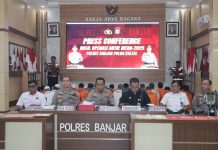Polres Banjar Berhasil Ungkap 47 Kasus Narkotika