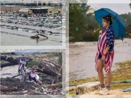 NGERI! Korban Tewas Banjir Bandang di Texas Tembus 80 Orang, Puluhan Anak Jadi Korban