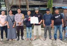MANTAP! Bhabinkamtibmas Kelayan Tengah Berhasil Damaiakan Warga yang Terlibat Kasus Pengancaman